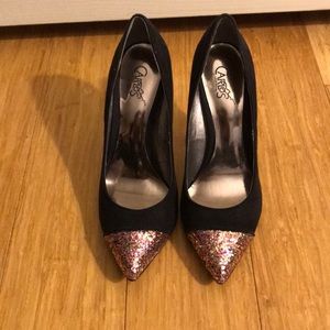 Never worn glitter toe pumps